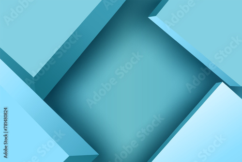 Abstract background of blue beams design