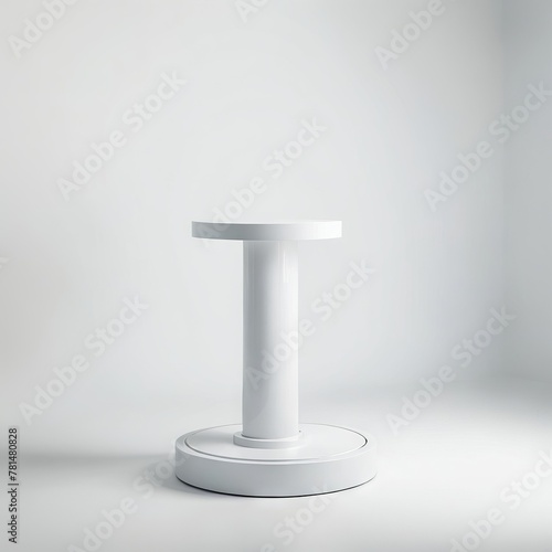 podium isolated on white