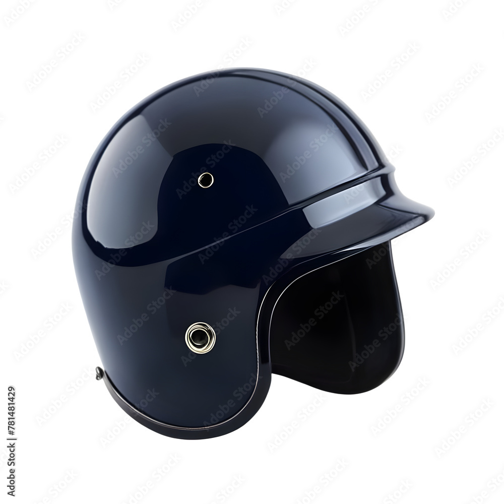 Dark navy blue British Bobby helmet with a chin strap on a transparent background, PNG Format Dark navy blue British Bobby helmet with a chin strap on a transparent background, PNG Format