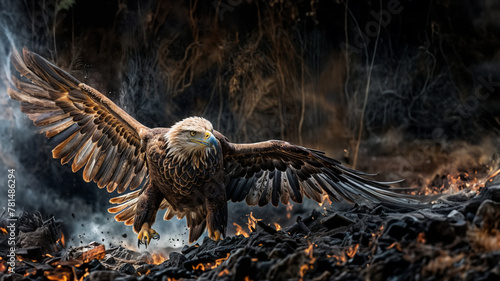 L'Imponente Aquila- Simbolo di Potenza e Libertà photo