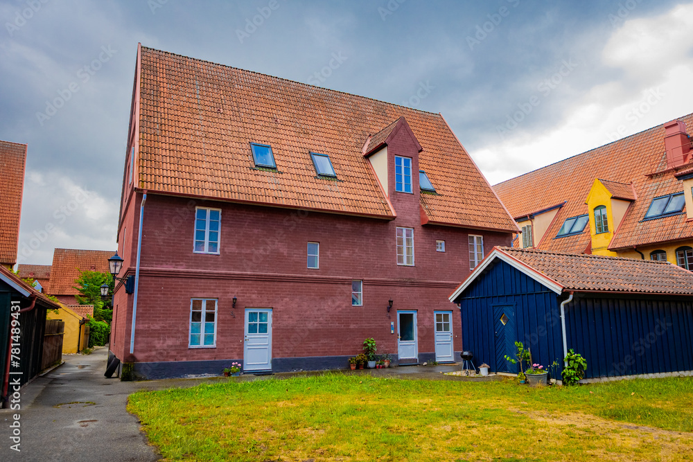 Medieval and Hansa inspired living area Jakriborg in Hjarup, Sweden Medieval and Hansa inspired living area Jakriborg in Hjarup, Sweden