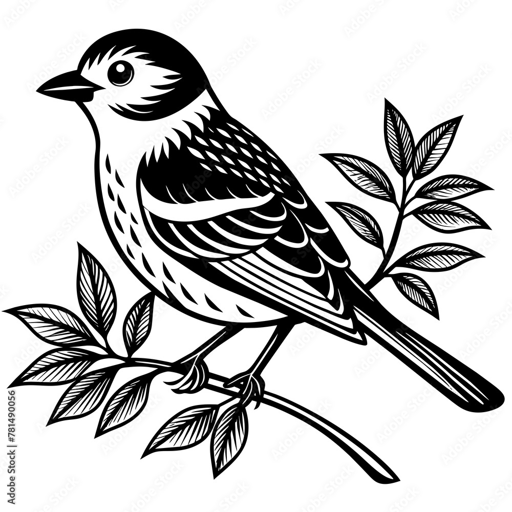 Bird vector illustration. Bird vector illustration.