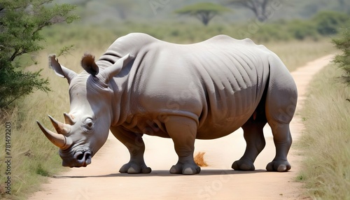 A-Rhinoceros-In-A-Safari-Trek-Upscaled_6