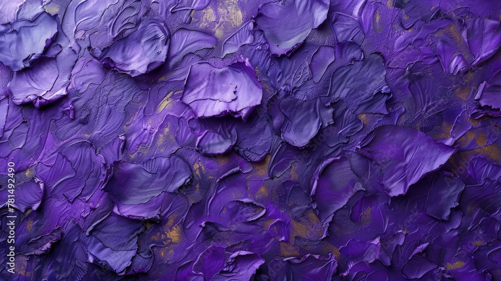 Purple textured plaster background