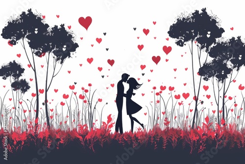 Transforming Emotions into Artistic Expressions: Tips on Crafting Heartfelt Valentine Graphics, Romantic Silhouettes, and Emotional Purposes in Love Designs.