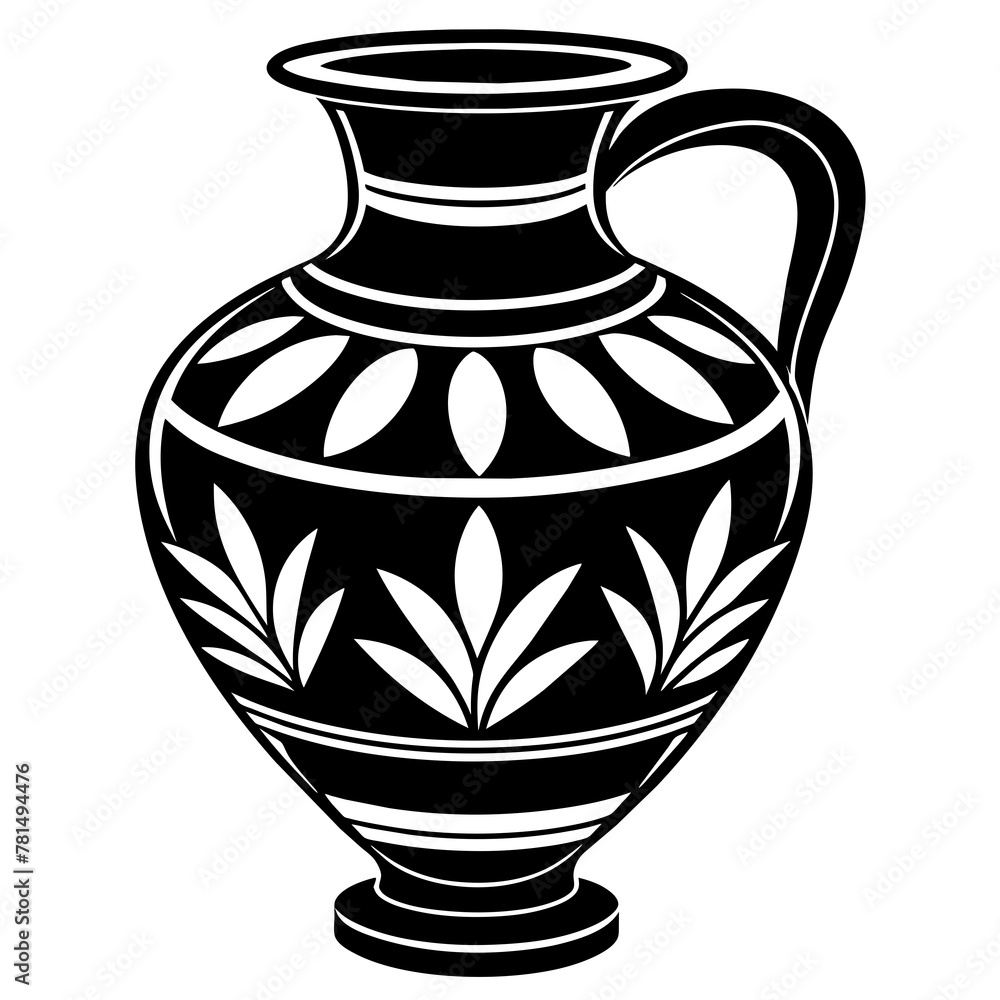 Beautiful Vase  Illustration 