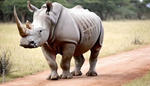 A-Rhinoceros-In-A-Safari-Adventure-
