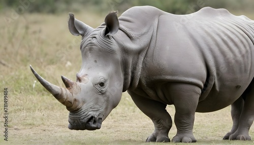 A-Rhinoceros-In-A-Natural-Reserve-