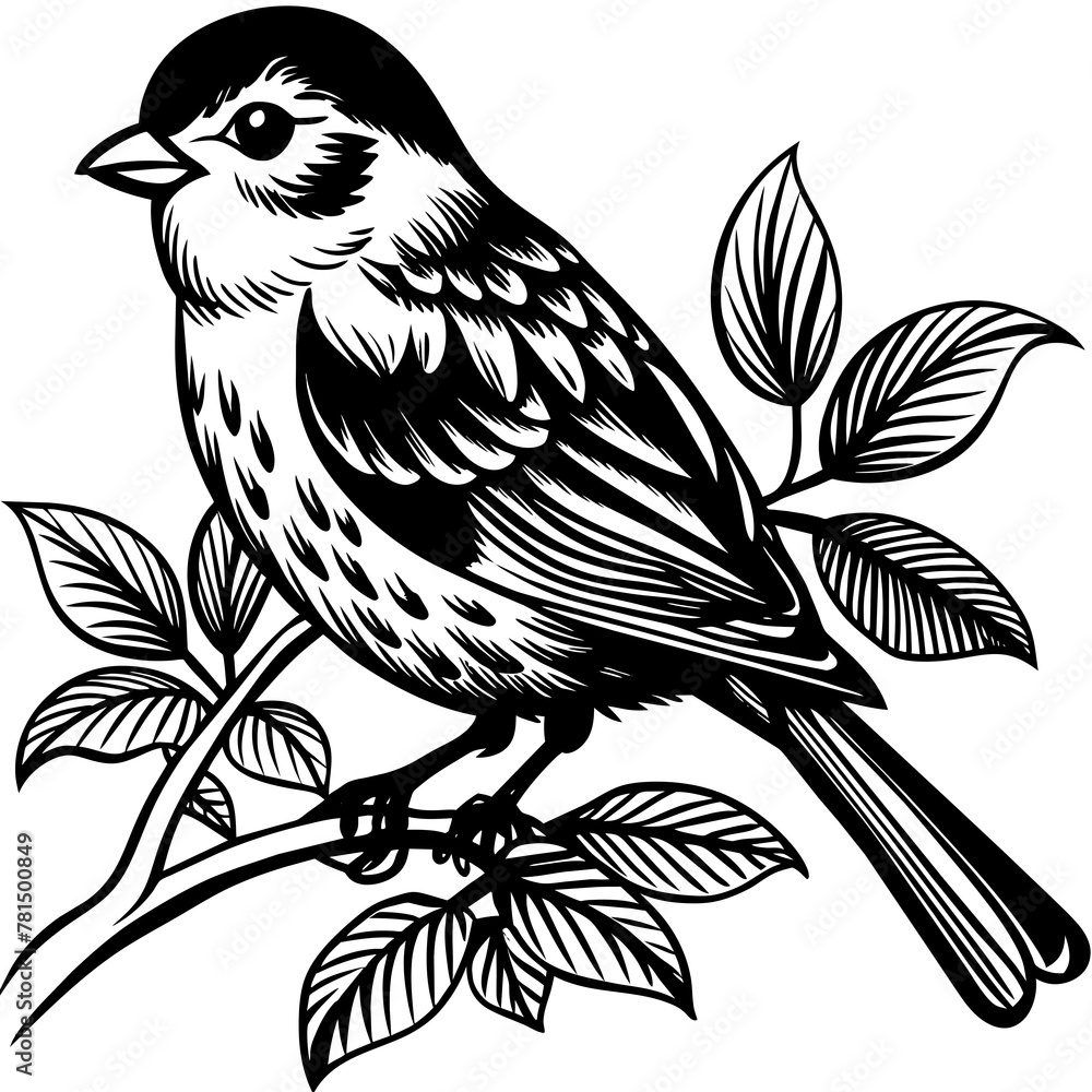 Bird vector illustration. Bird vector illustration.