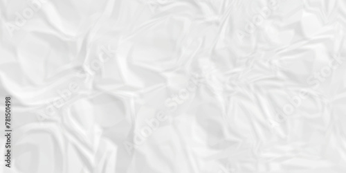 	
White wrinkly backdrop paper background. panorama grunge wrinkly paper texture background, crumpled pattern texture. paper crumpled texture. white fabric crushed textured crumpled.