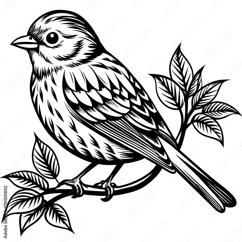Bird vector illustration. Bird vector illustration.