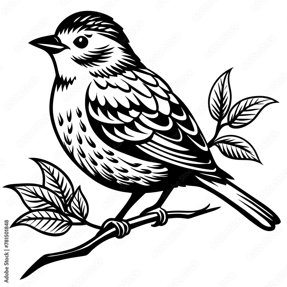 Bird vector illustration. Bird vector illustration.