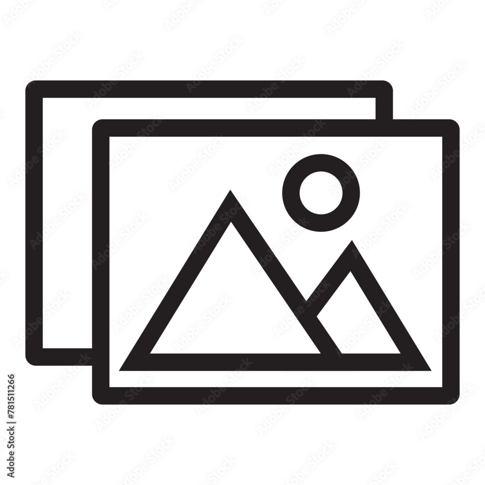 gallery icon icon set, image icon, picture symbol. photo signs. vector illustration gallery icon icon set, image icon, picture symbol. photo signs. vector illustration