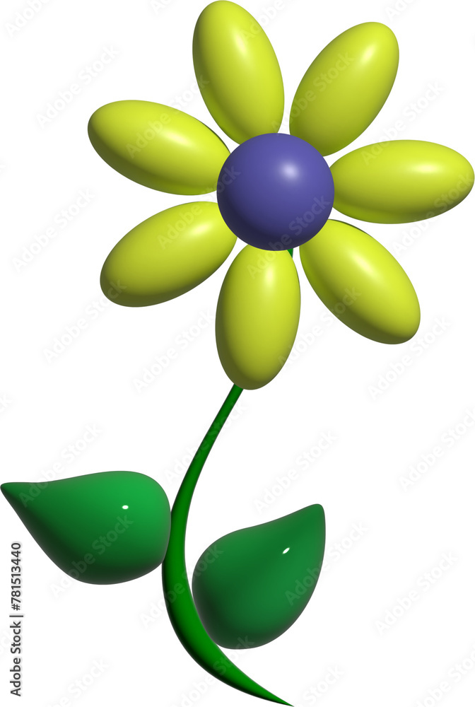3D Flower Illustrations and Flower Frames 3D Flower Illustrations and Flower Frames