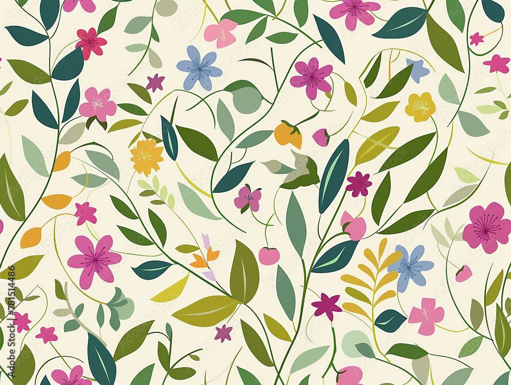 Delicate floral patterns, abstract , background Delicate floral patterns, abstract , background