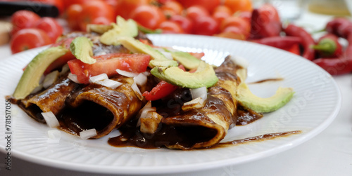 Enchiladas de Mole photo