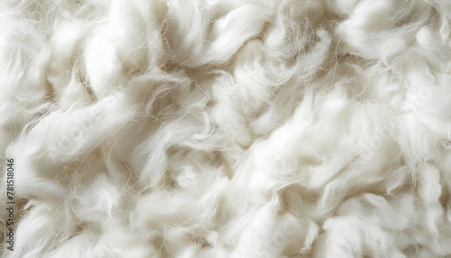 Natural cotton wool as background
