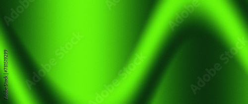 Grainy  abstract background Luxurious light green silk fabric background with soft waves and a subtle gradient