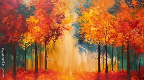 abstract autumn background © Suresh Thangavel