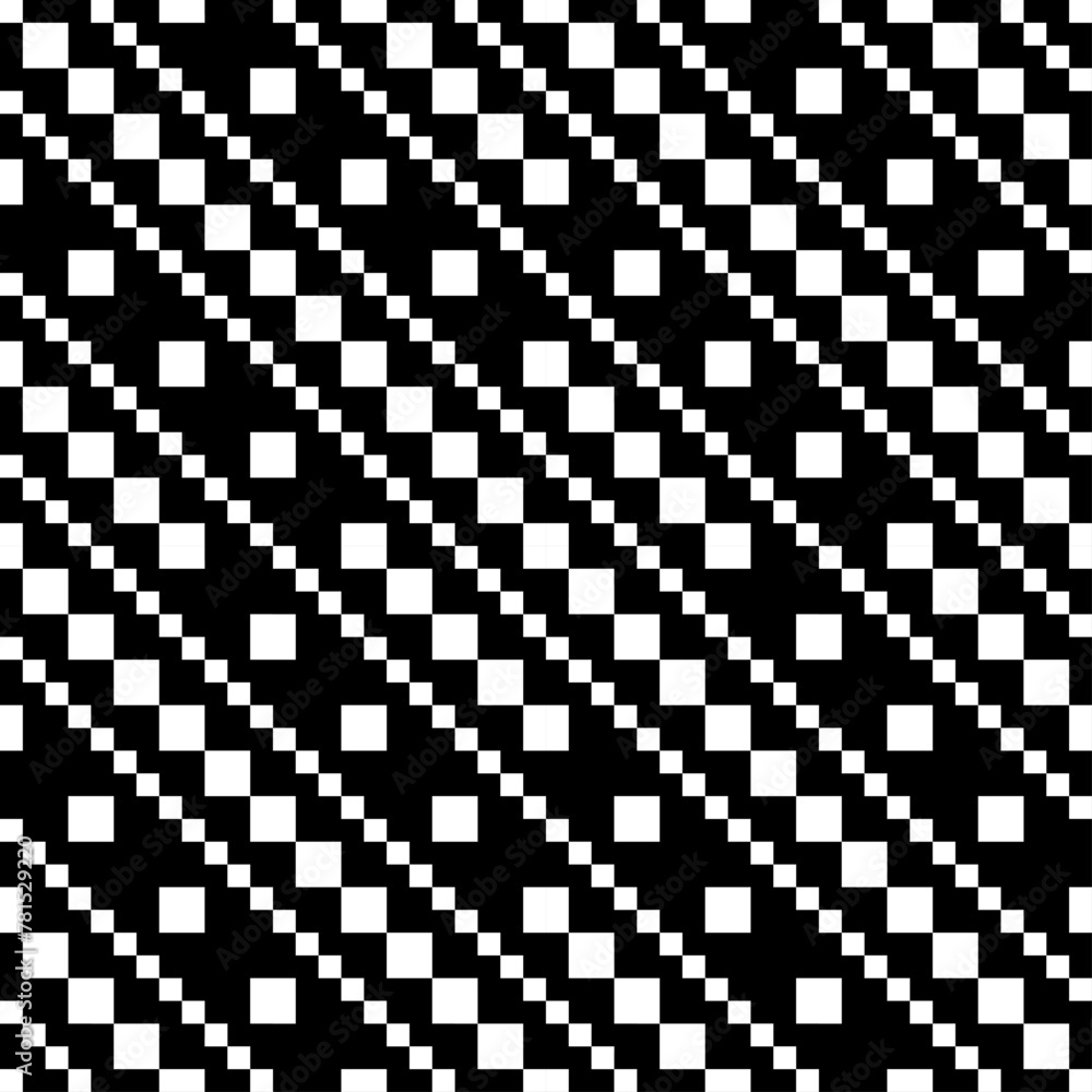 Seamless pattern. Ethnic motif. Forms background. Shapes backdrop. Squares illustration. Checks ornament. Digital paper, textile print, web design, abstract. Tiles wallpaper. Vector artwork