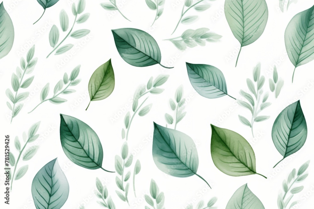 Seamless Botanical Pattern Seamless Botanical Pattern