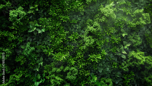 Leaves abstract green texture, nature background, tropical leaf. Beautiful wallpaper.