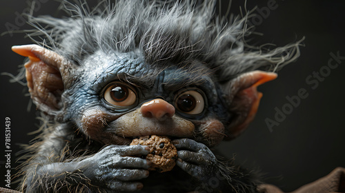 troll with cookie © Christian