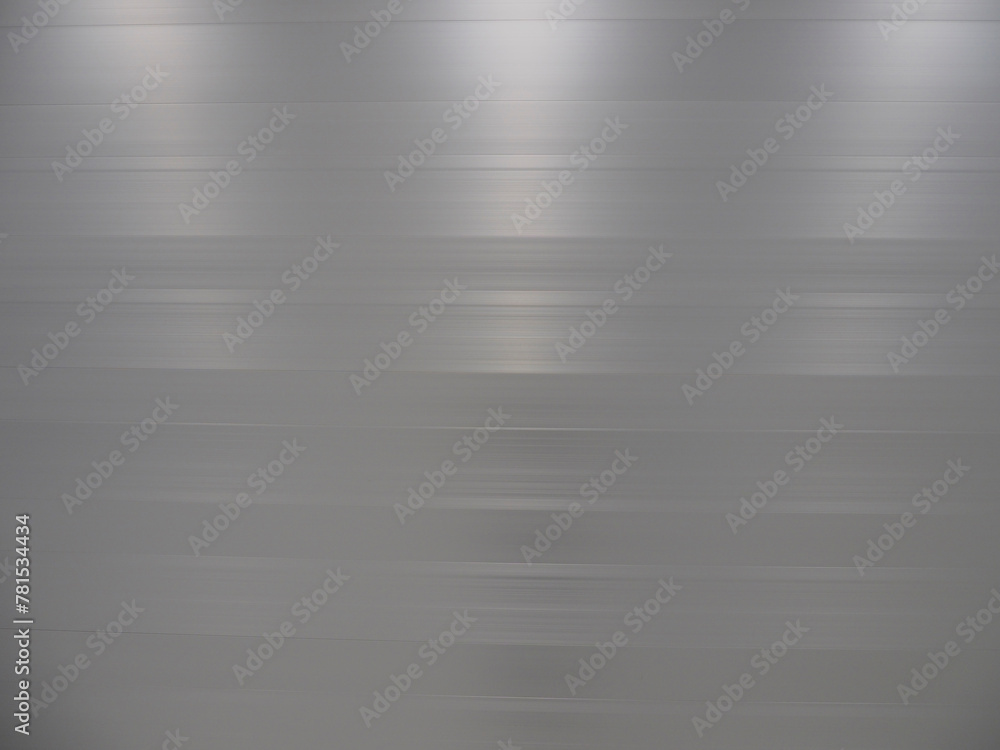 光沢のあるステンレス素材。壁。