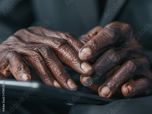 close up of hands of a person © Lemar