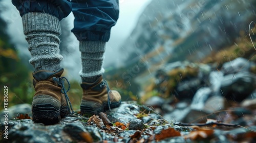 Hiker s Essential Socks for Dry Blister Free Treks Through Rugged Wilderness Landscapes