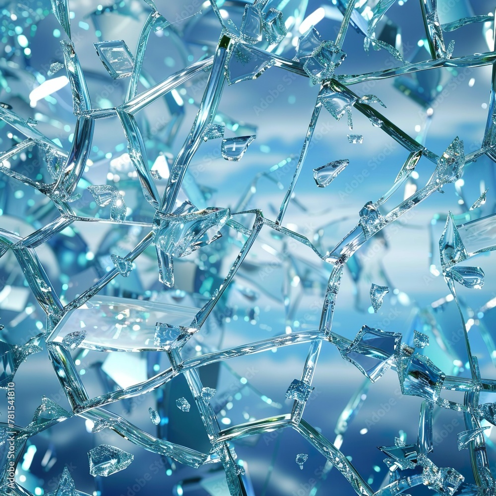 Abstract broken glass background. Window. Glass. Abstract broken glass background. Window. Glass.
