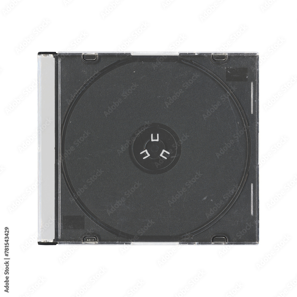 isolated old music CD disc jewel case without compact disk and cover in transparent background, y2k style isolated old music CD disc jewel case without compact disk and cover in transparent background, y2k style
