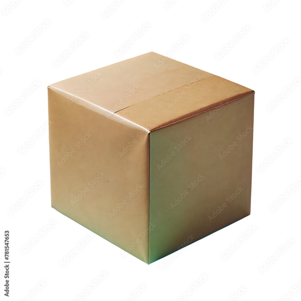 Cardboard box or brown paper box Cardboard box or brown paper box