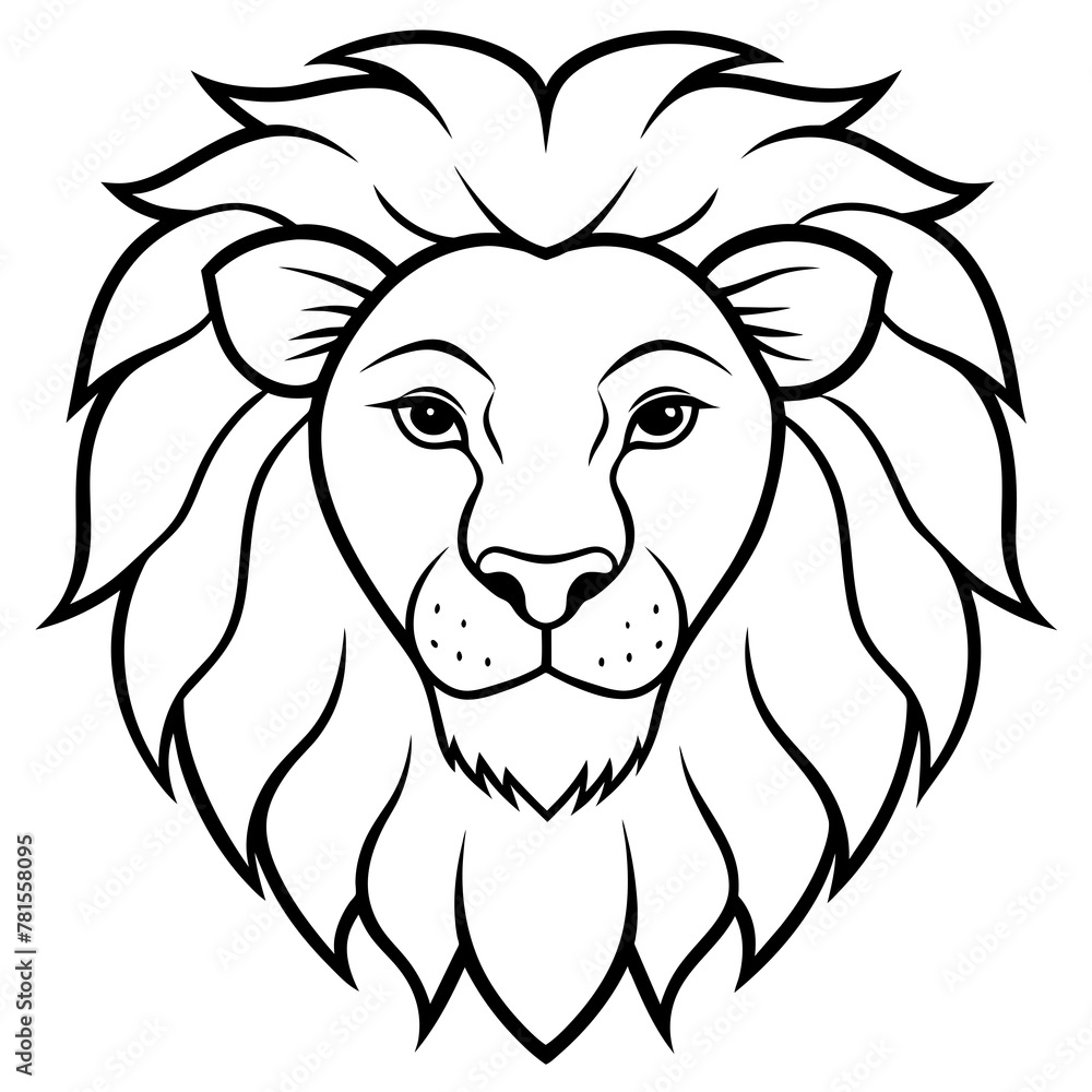 lion head vector lion head vector