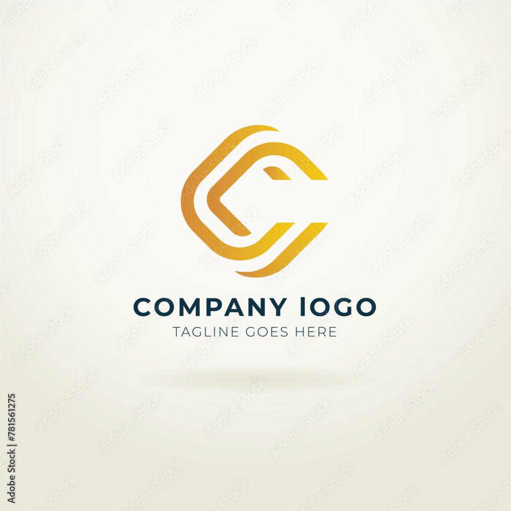C logo design C logo design