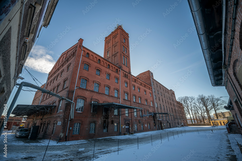 Over 150-Year-Old 19th century Abandoned Brick Grain Mill Powered by Electricity