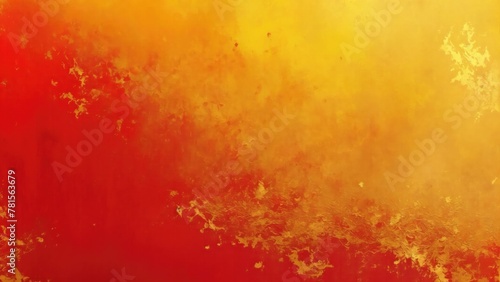 Abstract gold and Red painting background  brush texture  gold texture