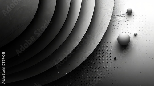 Black and Silver  background presentation design