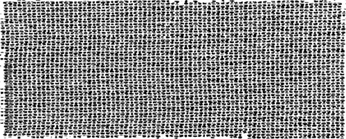 Distressed fabric texture. Vector texture of weaving fabric. Grunge background. Abstract halftone vector illustration. Overlay for interesting effect and depth. Black isolated on white background.