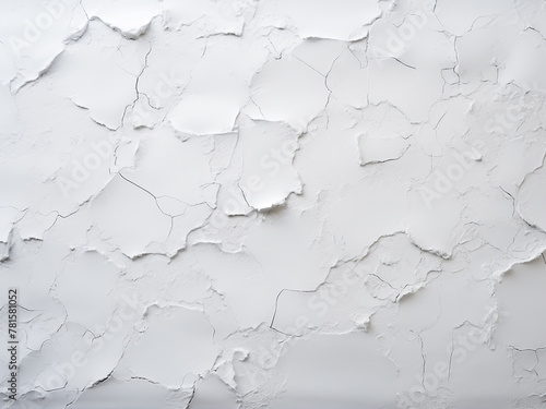 Plaster wall surface displaying rough irregularities photo