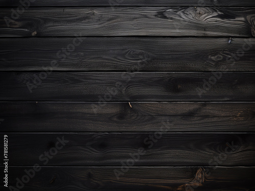 Black wood texture offers fantastic copy space