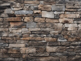 Background showcases intricate details of a stone wall fragment