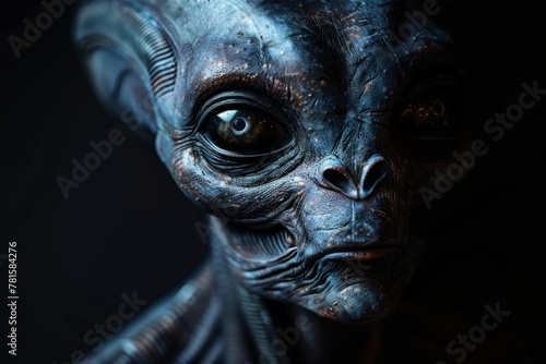 Close-up of an alien's head © InfiniteStudio