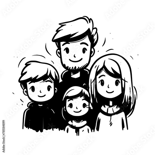 stick family svg bundle, stick family clipart, stick family cut files, huge pack of stick figure svg, svg files for cricut, family svg png bundle, family clipart, fathers day svg, father and children 