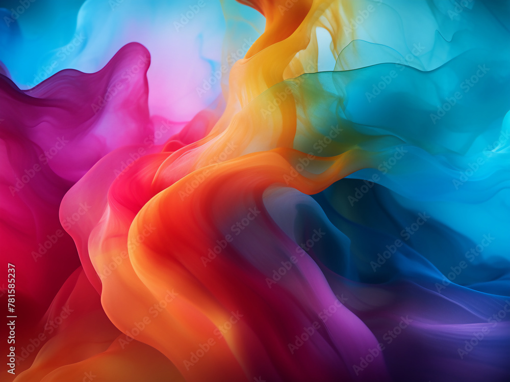 Obraz premium Bright abstract background, suitable for project displays