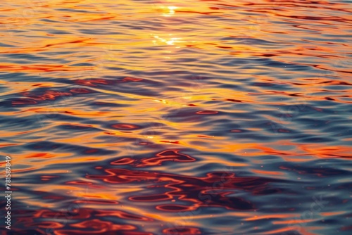 Golden Sunset Reflections Dancing on the Water