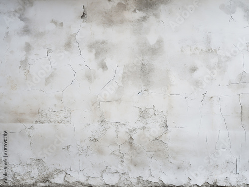 Grunge white wall with aged cement texture