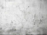Detailed fragment of a grungy white concrete wall background