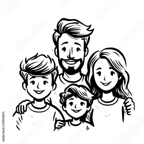 stick family svg bundle, stick family clipart, stick family cut files, huge pack of stick figure svg, svg files for cricut, family svg png bundle, family clipart, fathers day svg, father and children 