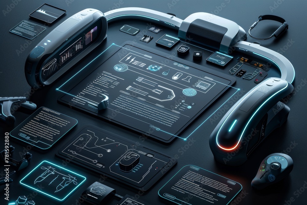 a futuristic health technology, medical technology a futuristic health technology, medical technology